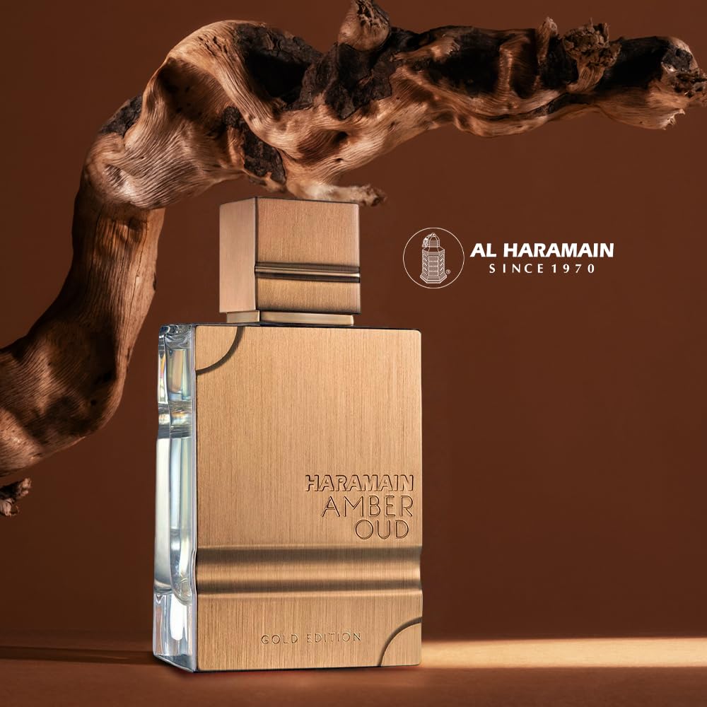 Al Haramain Amber Oud Gold Edition - Arabian Perfume for Women and Men Unisex - Long Lasting Amber - 2 oz Beauty and Personal Care Al Haramain