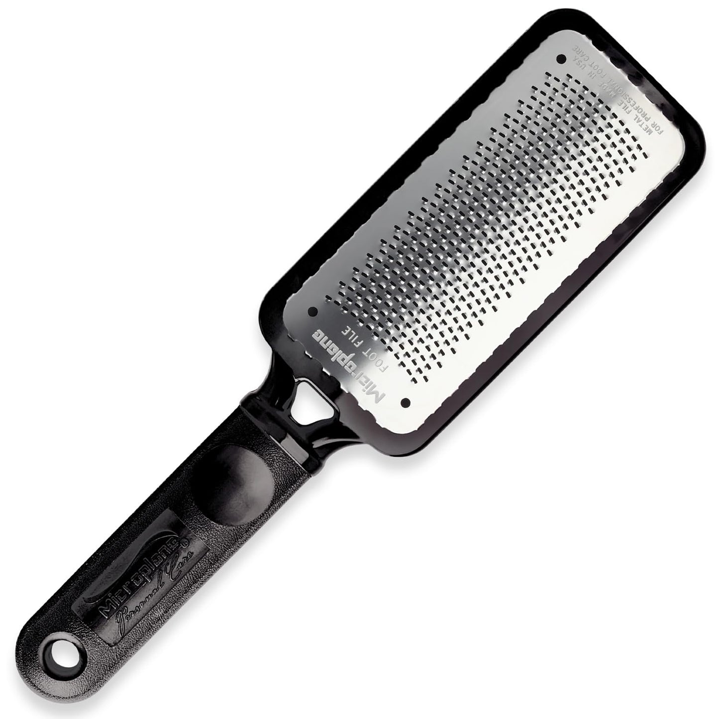 Microplane Colossal Foot File Scraper - The Original Stainless Steel Foot Rasp, Dead Skin/Callus Remover for Feet, Gentle Foot Scrubber, Pedicure
