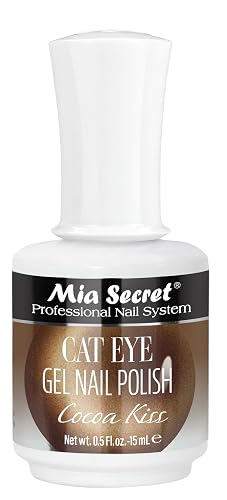 Mia Secret Gel Polish Cat Eyes MADE IN USA DIY or Salon (Cocoa Kiss, 0.5) Beauty & Personal Care Mia Secret