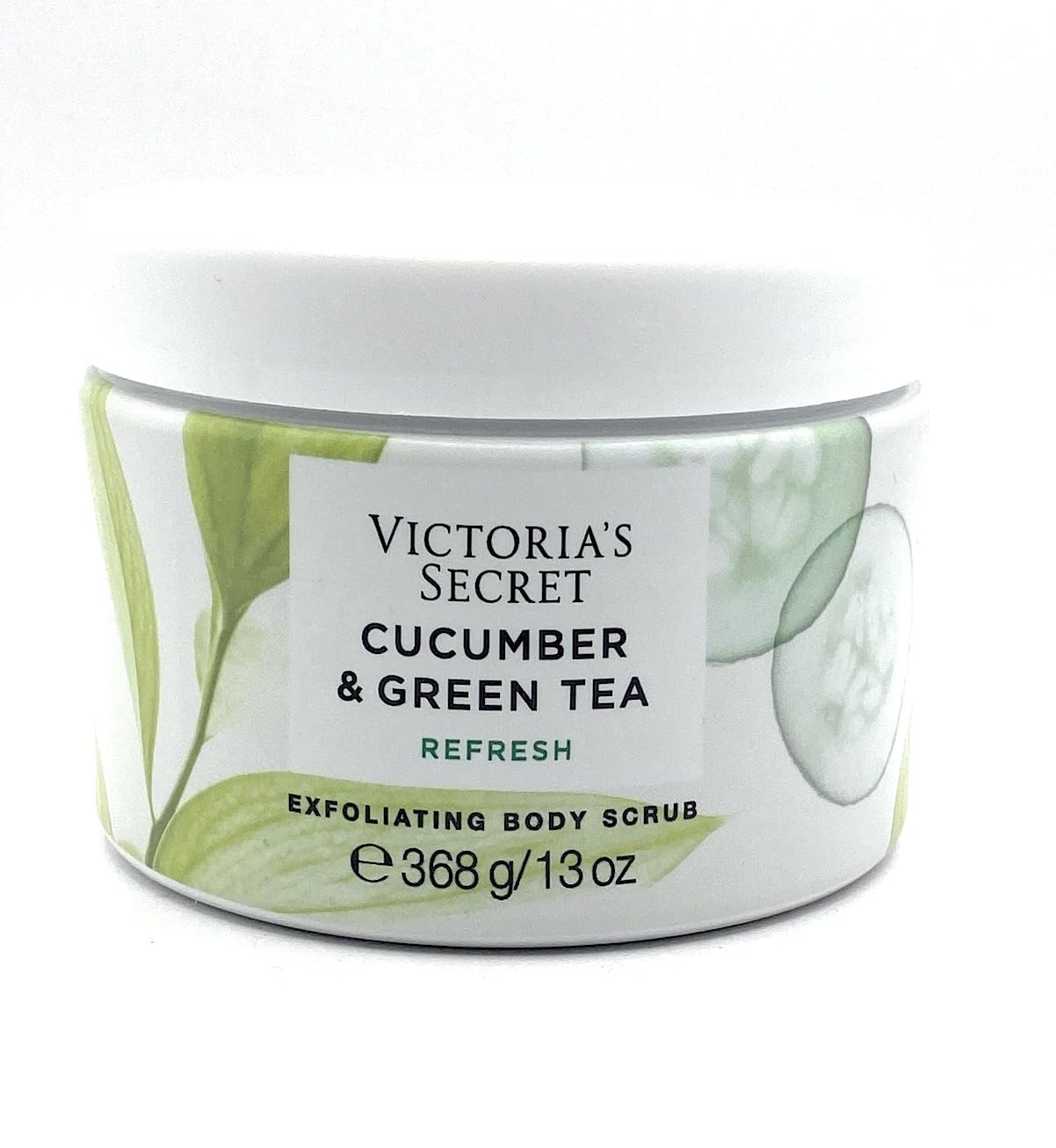 Victoria's Secret Cucumber & Green Tea Refresh Exfoliating Body Scrub Balance 13oz / 368g Beauty & Personal Care Victoria's Secret