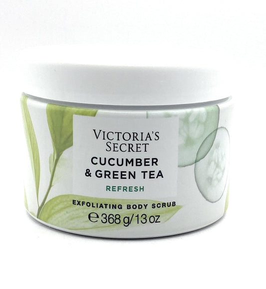 Victoria's Secret Cucumber & Green Tea Refresh Exfoliating Body Scrub Balance 13oz / 368g Beauty & Personal Care Victoria's Secret