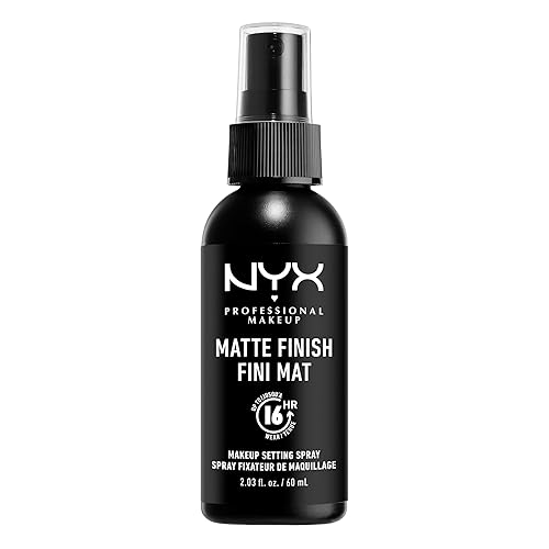 NYX PROFESSIONAL MAKEUP Makeup Setting Spray - Matte Finish, Long-Lasting Face Mist for up to 16HR Wear, Vegan Formula