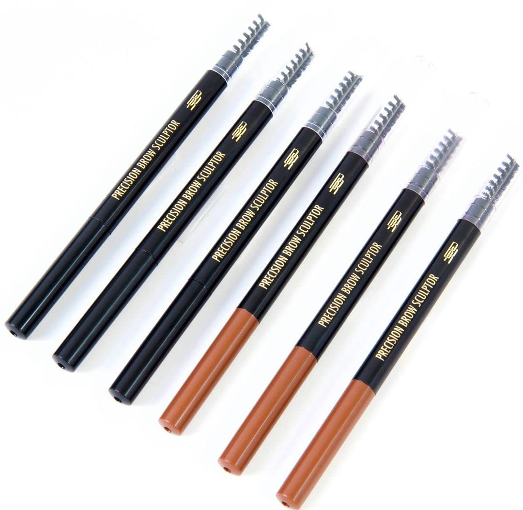 Black Radiance Precision Brow Sculptor, Blackish Brown, 0.06 g