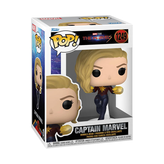 Funko POP! Vinyl: The Marvels - Captain Marvel - Collectable Vinyl Figure - Gift Idea - Official Merchandise - for Kids & Adults - Movies Fans…
