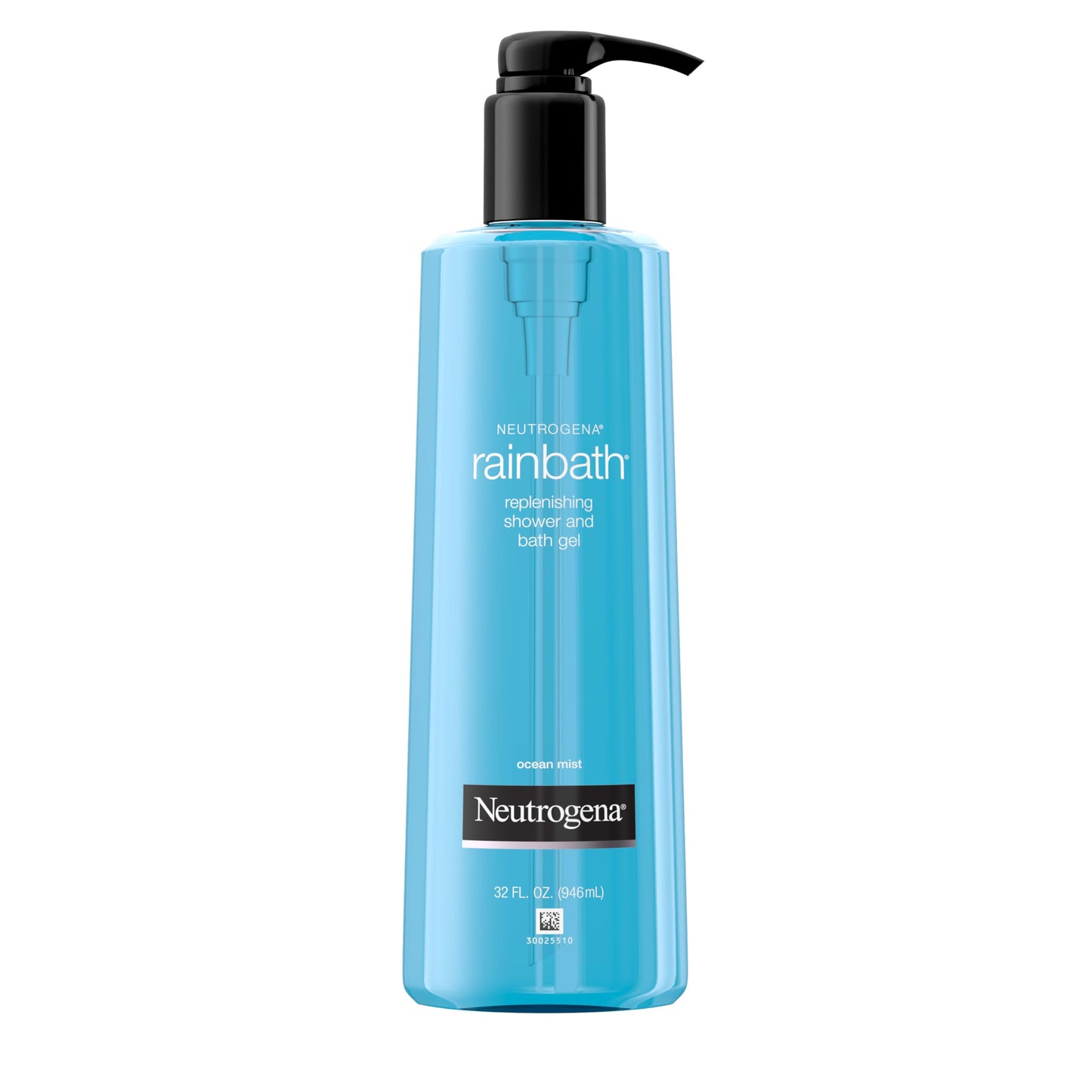 Neutrogena Rainbath Replenishing Shower and Bath Gel -Refreshing Body Wash with Moisturizing Formula for Soft Skin, Ocean Mist Scent, 32 fl. oz. (946
