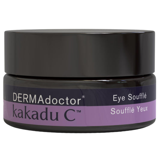 DERMAdoctor vitamin c eye cream with Vitamin E - caffeine under eye cream for Dark Circles, Puffiness, Bags, Eye Fatigue, Wrinkles & Dehydration