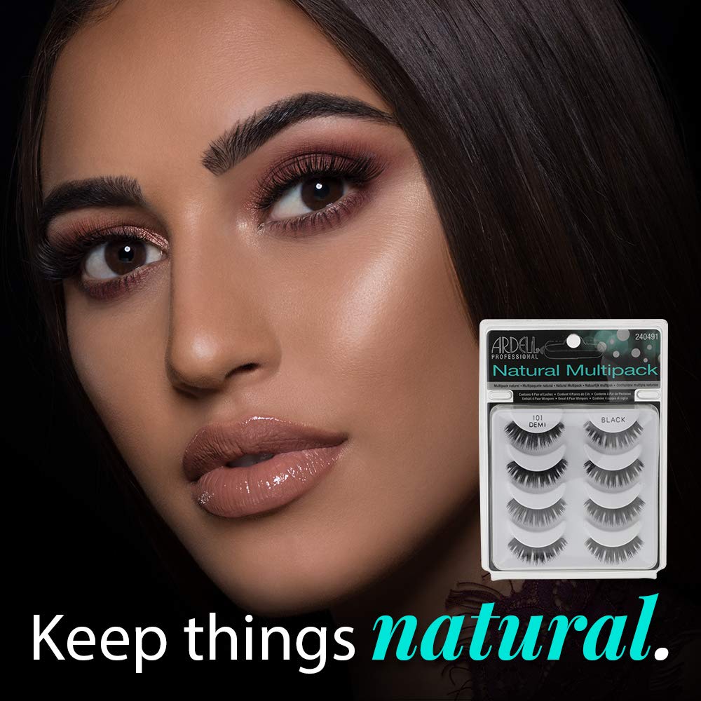 Ardell 4 Pack Natural 101 Demi Black