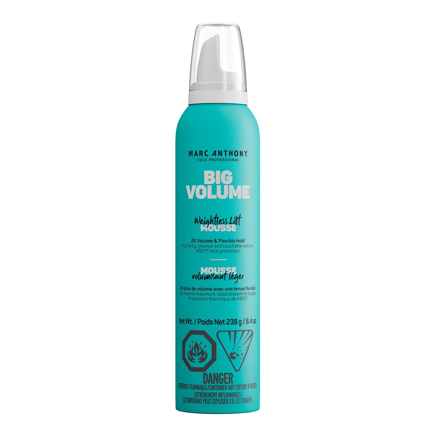 Marc Anthony Big Volume Hair Mousse for Fine, Thin Hair - Lightweight Volumizing Hair Styler with Flexible Hold for Full Body & Bounce - Frizz-Free Beauty and Personal Care Marc Anthony Default Title