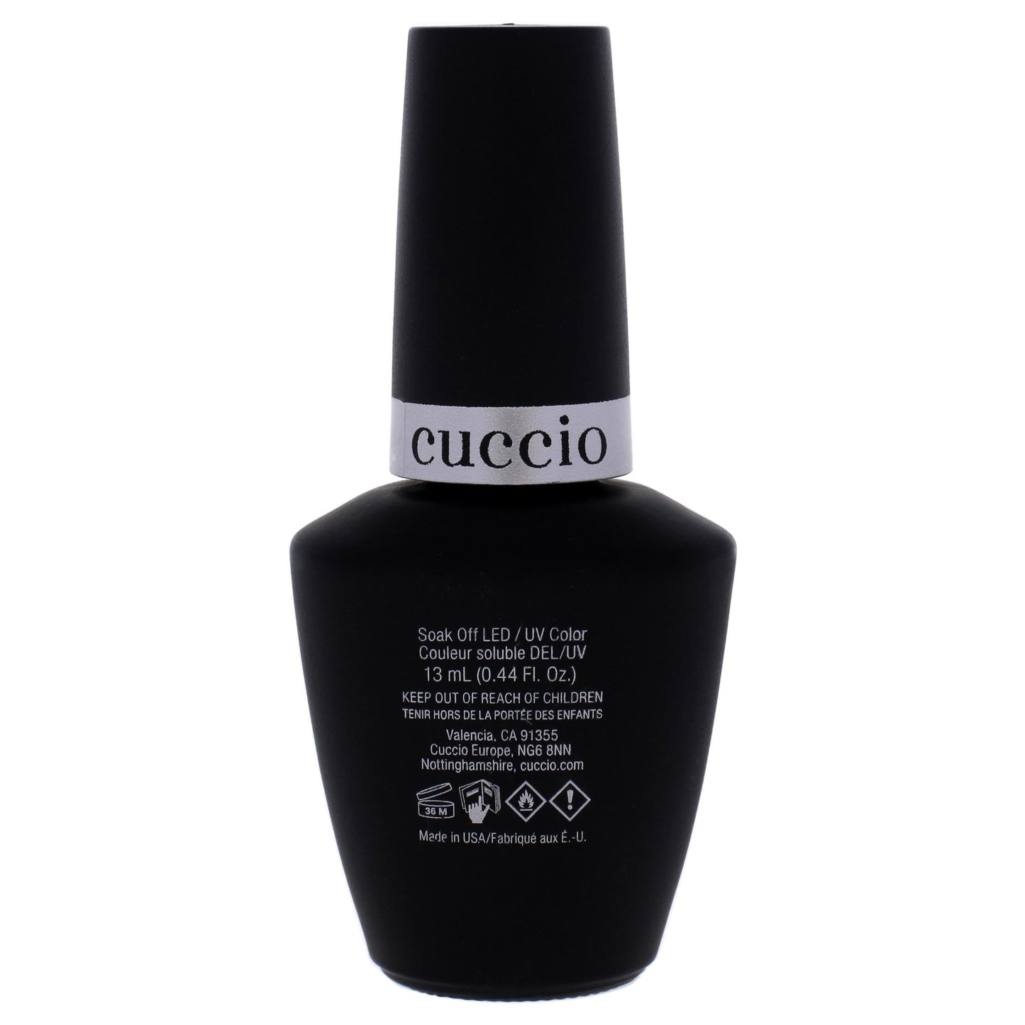 Cuccio Colour Veneer Nail Polish - Triple Pigmentation Technology - Polish Free Soak Off Gel - For Manicures And Pedicures - Full Coverage - Long