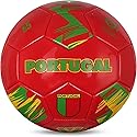 Vizari Country Soccer Ball with Long-Lasting Air Retention Bladder and Machine-Stitched Panels | Consistent Bounce for Passing and Shooting…