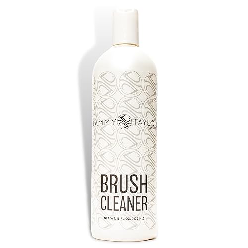 Tammy Taylor Acrylic Nail Brush Cleaner Liquid, Removes Solid Gel Nail Polish, Acrylic Dip Powder, All-in-One Poly Gel Slip Solution + Kolinsky Sable