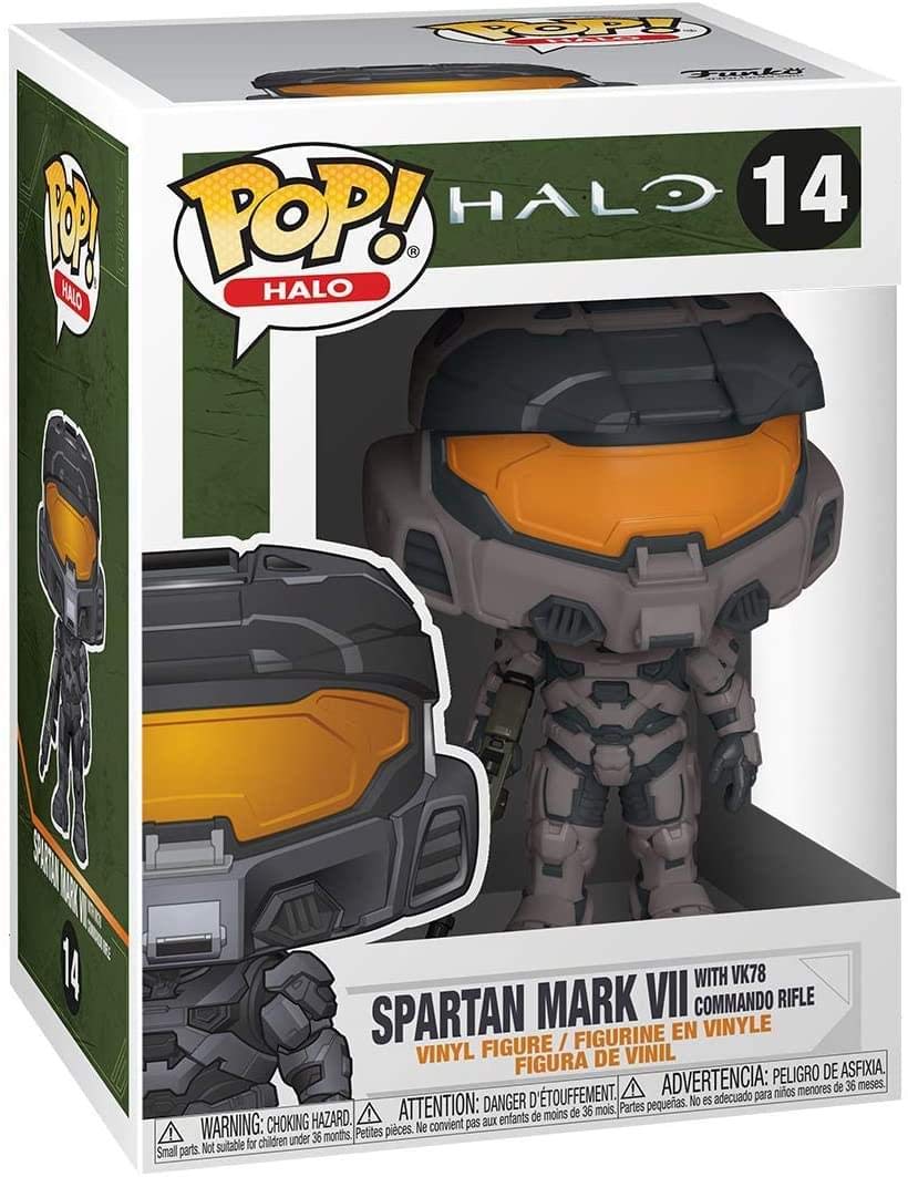 Funko Pop! Games: Halo Infinite - Spartan Mark VII with VK78, 3.75 inches
