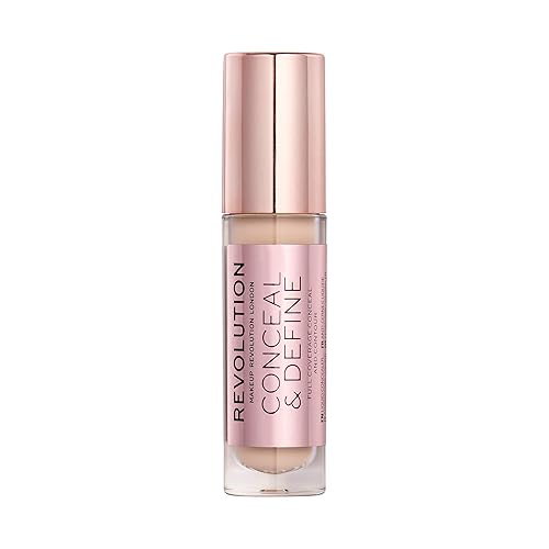 Revolution Makeup Foundation - Full Coverage Concealer & Foundation For Every Skin Type & Tone - C3