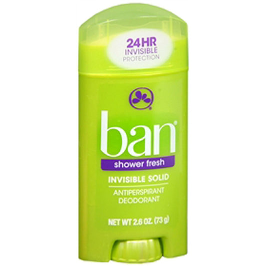 Ban Antiperspirant Deodorant Invisible Solid 2.6 oz (73 g) Beauty and Personal Care Ban