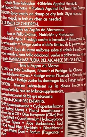 Creme of Nature Argan Oil Gloss & Shine Mist 4 oz. by Creme of Nature
