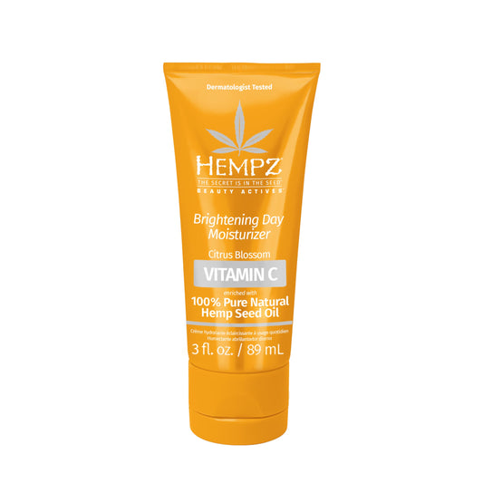 Hempz Citrus Blossom Brightening Daily Moisturizer - Hydrating Day Cream Rich with Minerals, Vitamin C, & Hempseed Oil to Hydrate & Repair Extremely Beauty & Personal Care Hempz