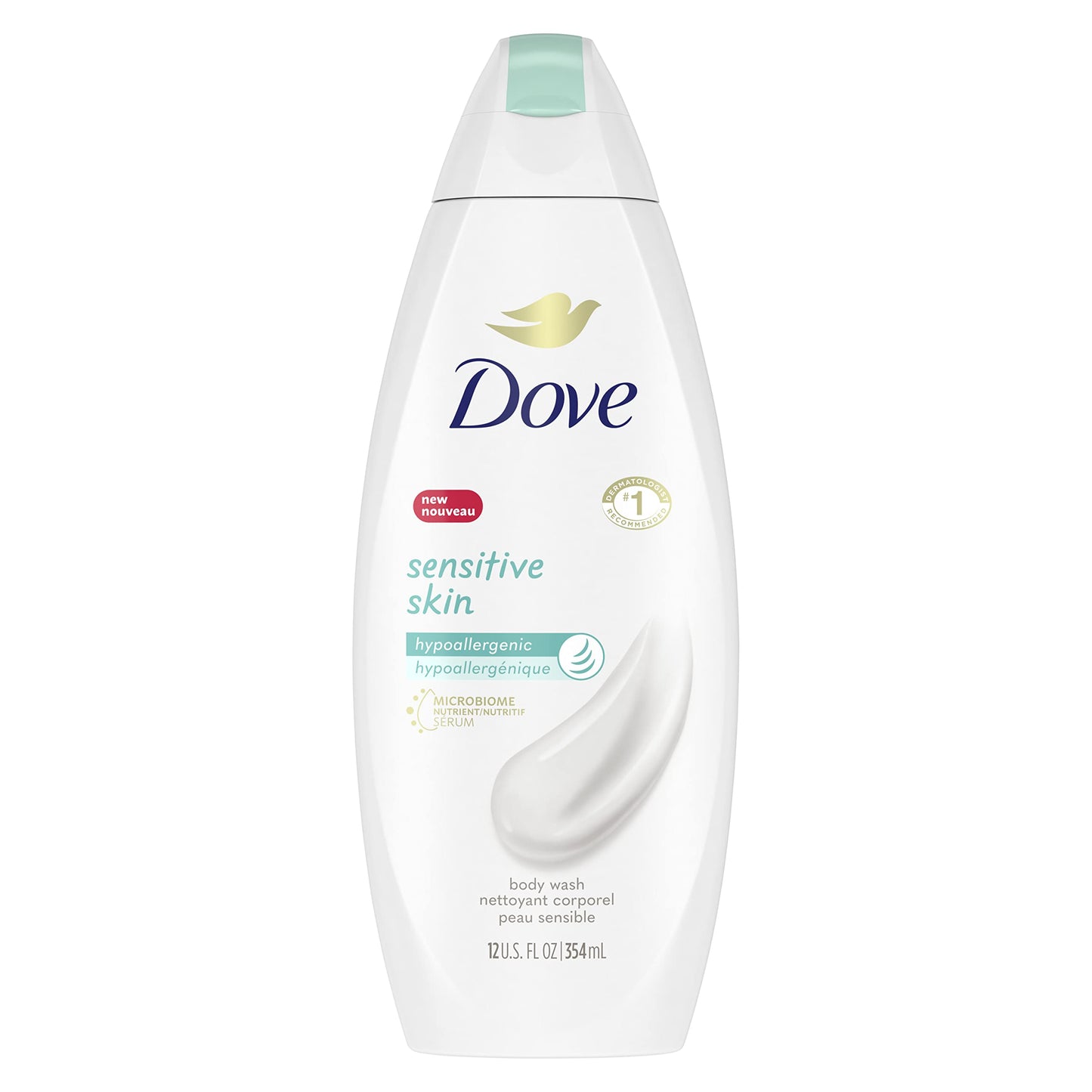 Dove Body Wash, Sensitive Skin, 12 oz Beauty & Personal Care Dove