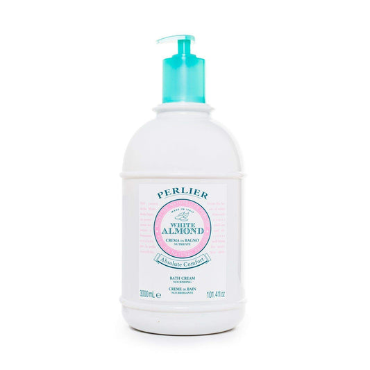 Perlier White Almond Nurturing Bath Cream, 101.4 fl. oz. Beauty and Personal Care Perlier