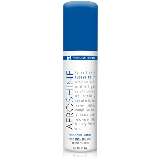 TRIDESIGN Aeroshine Finishing Styling Hairspray, Ultra-lightweight, Spray-in Shine with Sun Protection for All Types of Hair, Formulated for Dry