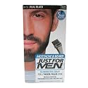 JUST FOR MEN Color Gel Mustache & Beard M-55 Real Black 1 Each (Pack of 2)