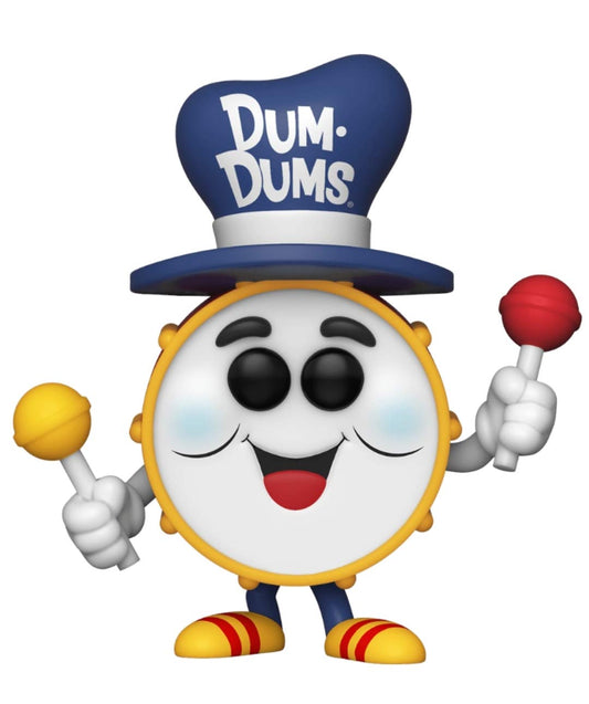 Funko POP! Ad Icons: Dum-Dums Drum Man #105 NYCC 2020 Shared Fall Convention Exclusive Vinyl Figure - Red Multicolor