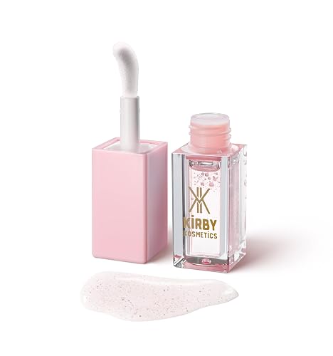Kirby Kosmetics DivineDiva Lip Oil - TikTok-Viral Moisturizing & Hydrating High-Shine Lip Gloss with Hyaluronic, Coconut & Argan Oils - Vegan Lip Care