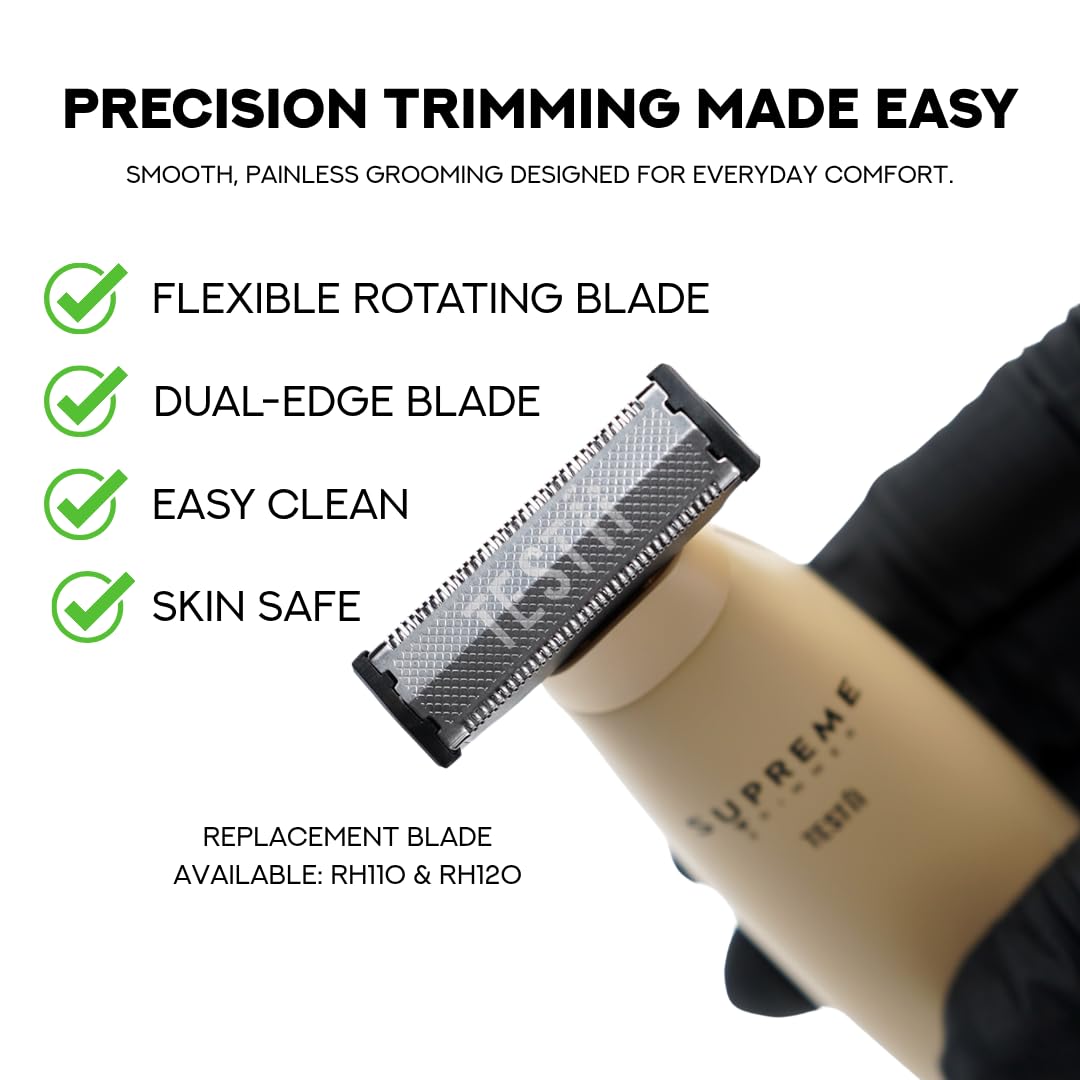 Supreme Trimmer Replacement Blade RH110 - for Testii STH120 Body Groin Bikini Trimmer - RH110 Beauty and Personal Care Supreme Trimmer