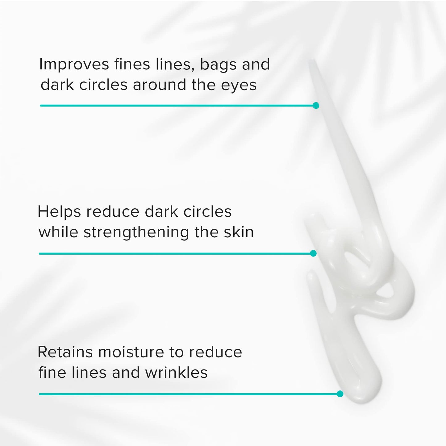 ClarityRx Easy On The Eyes Smoothing Eye Cream, Natural Plant-Based Anti-Aging Under Eye Cream for Dark Circles, Contains Hyaluronic Acid, Paraben