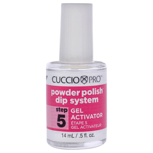 Cuccio Colour Powder Polish Dip System Step 5 Specially Formulated Resins - Vibrant Finish With Flawless, Rich Color And Durability - Gel Activator Beauty & Personal Care Cuccio