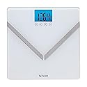 Taylor Digital Glass Body Composition Scale, Bathroom Scale for Body Weight, Measures Body Fat, Body Water, and Muscle Mass Percentages, 8 User…