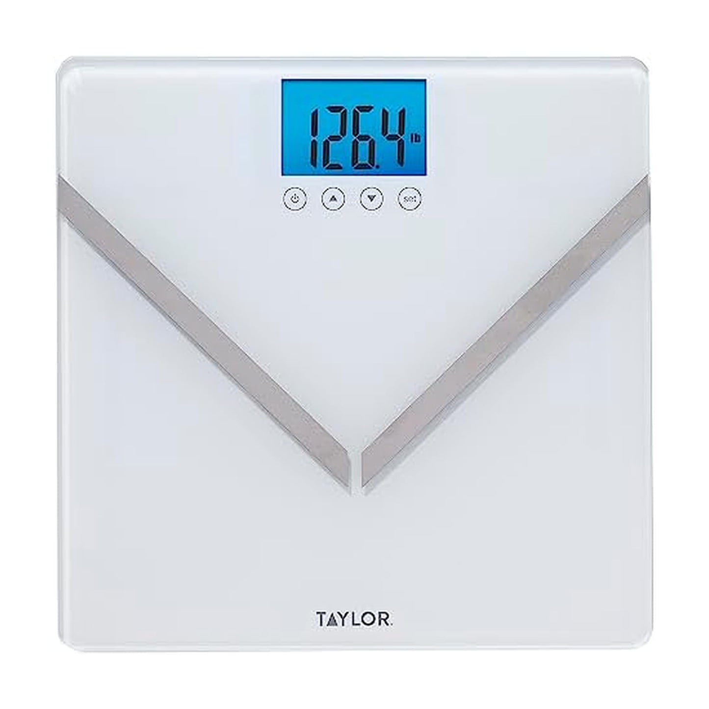 Taylor Digital Glass Body Composition Scale, Bathroom Scale for Body Weight, Measures Body Fat, Body Water, and Muscle Mass Percentages, 8 User…