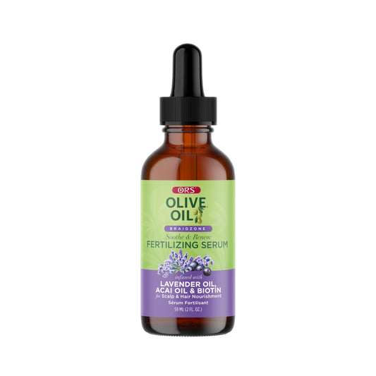 ORS Olive Oil Braidzone Fertilizing Serum with Lavender, Acai & Biotin for Hair & Scalp 2 oz (1)