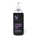 Dr. Natural Activated Charcoal Liquid Soap - Anti Acne and Blemishes - Deep Cleansing Body Wash - Gentle Body Soap for Clear Skin - Lavender - 32 oz..