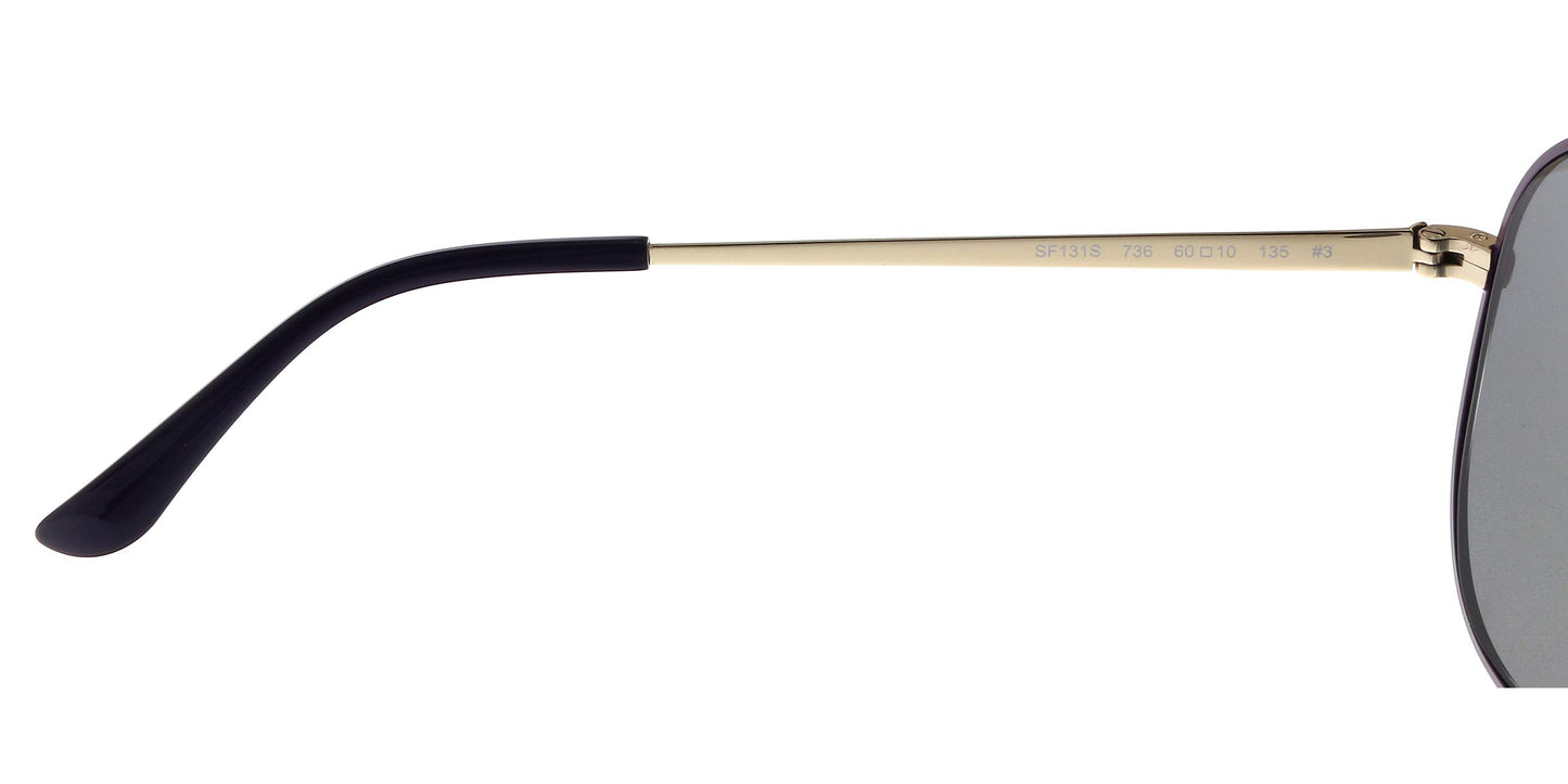 Ferragamo Women's Sf131s 60Mm Sunglasses, Green