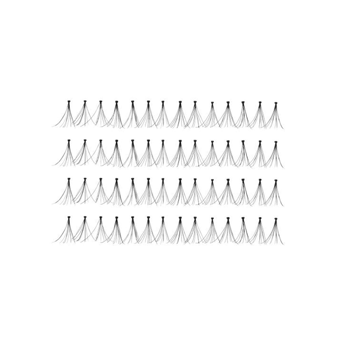 Ardell Professional Individual Duralash Flares, Medium Black 56 individual lashes (Pack of 4)