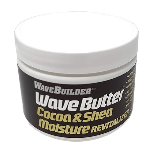 WaveBuilder Cocoa & Shea Wave Butter Moisture Revitalizer, 4.8 oz (Pack of 4)