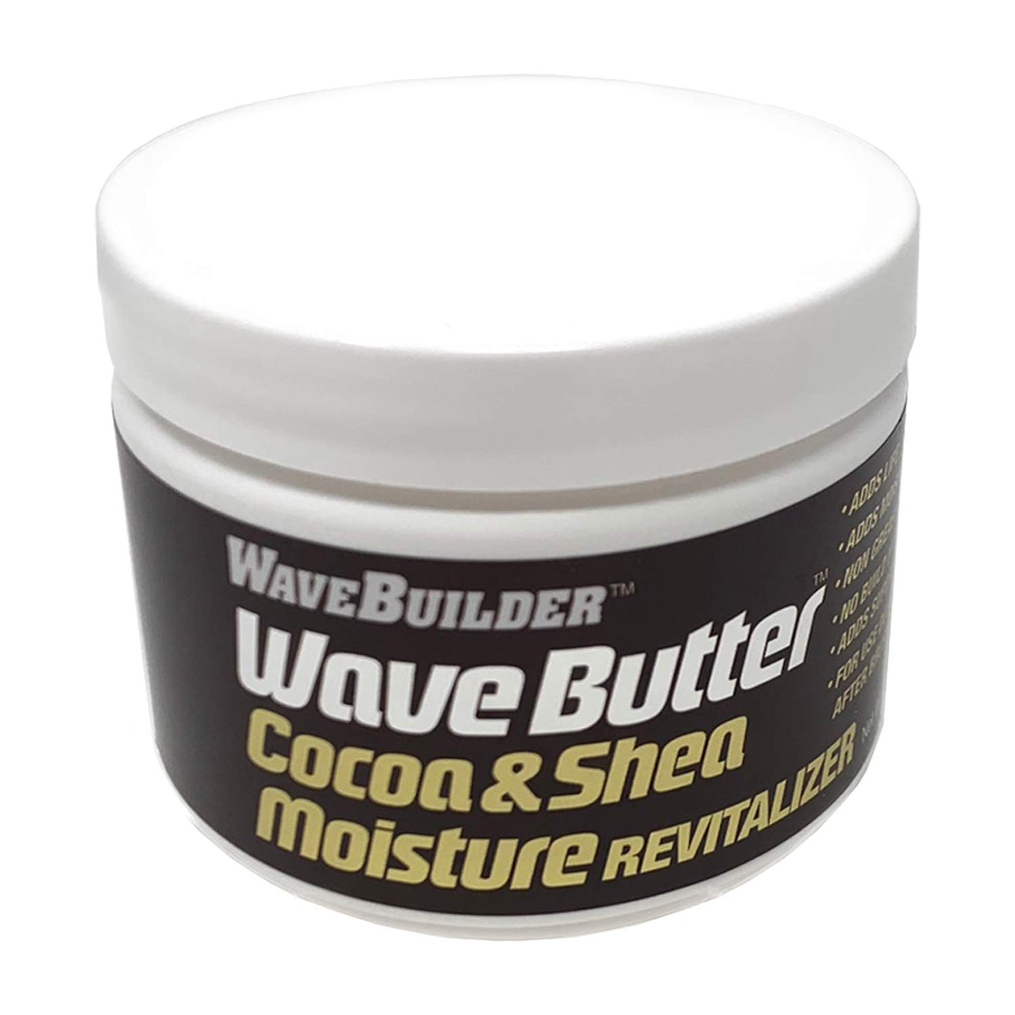 WaveBuilder Cocoa & Shea Wave Butter Moisture Revitalizer, 4.8 oz (Pack of 4)