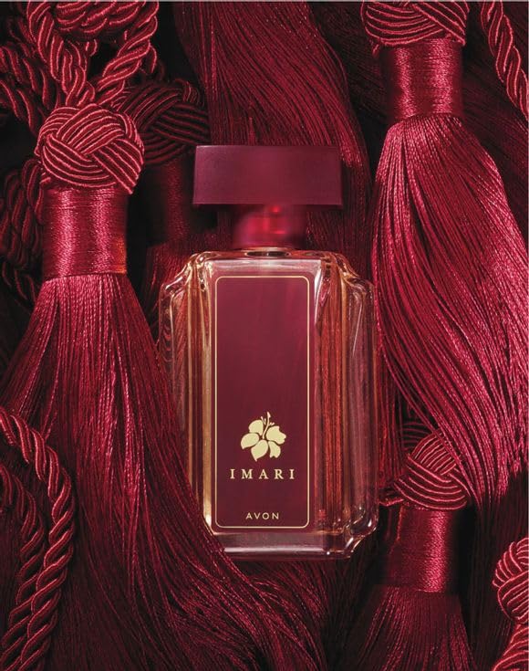 AVON Imari Eau de Toilette Spray for Women, 1.7 fl oz - Amber Floral Fragrance with Jasmine, Bergamot & Aldehydes - Clean Scent Perfume, Designer