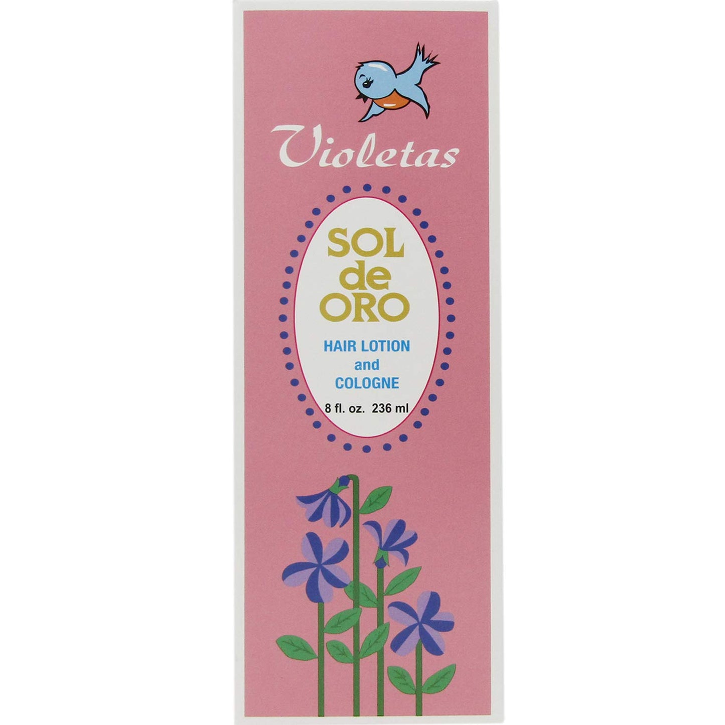 Sol de Oro Violetas Hair Lotion & Cologne Spray 8oz