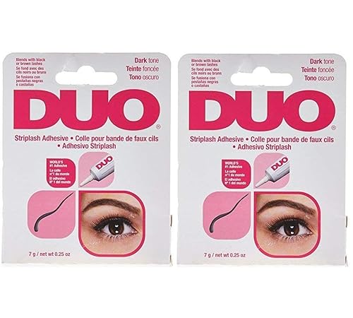 Duo Striplash Adhesive Dark Tone 0.25 Ounce (Pack of 2)