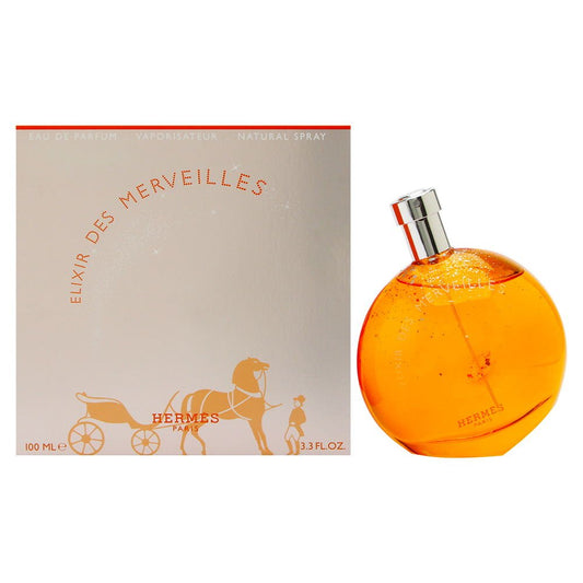 Hermes Elixir Des Merveilles Eau De Parfum for Women, 3.3 Fluid Ounce