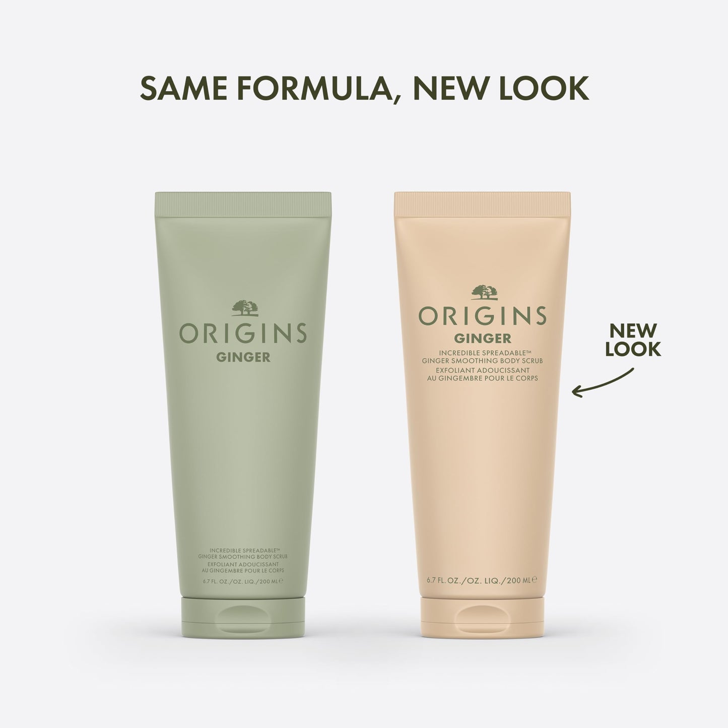 Origins Incredible Spreadable Smoothing Ginger Body Scrub | Gently Exfoliates | With Ginger & Sugar, 6.7 Fl Oz