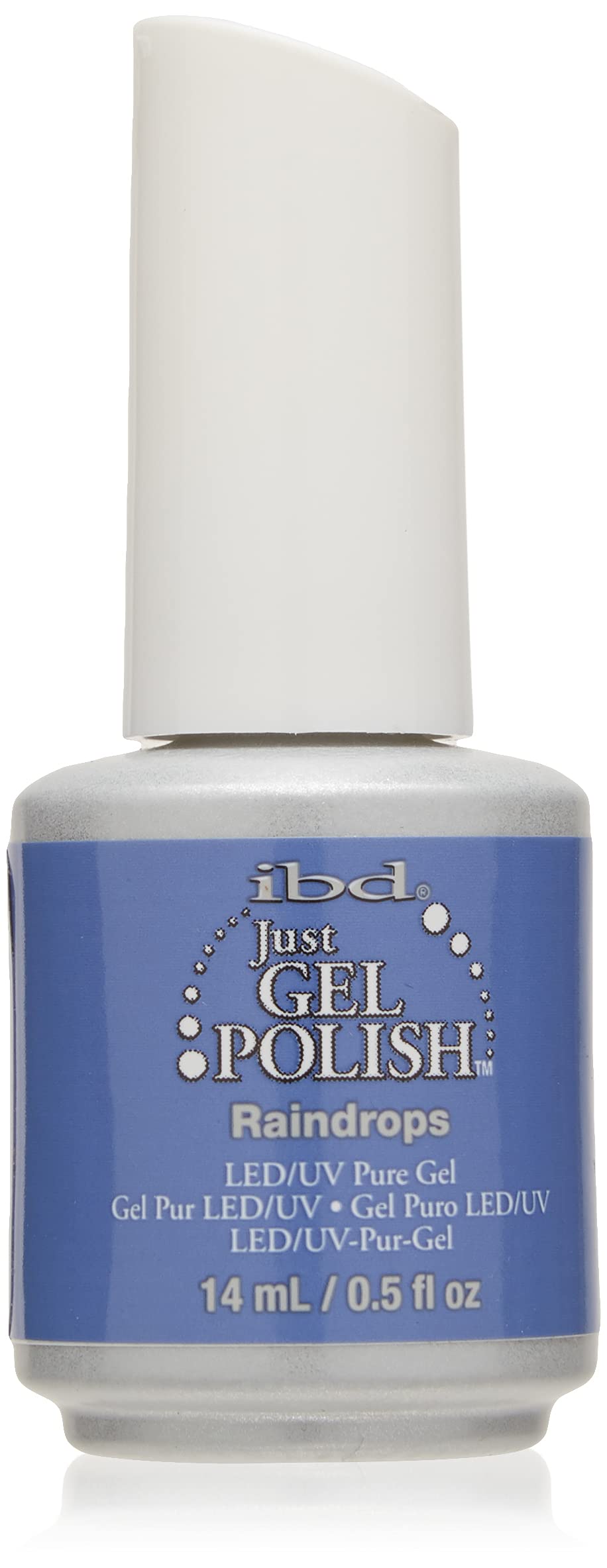 IBD Just Gel Nail Polish, Raindrops, 0.5 Fluid Ounce Beauty & Personal Care IBD