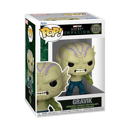 Funko POP! Marvel: Secret Invasion - Gravik - Collectable Vinyl Figure - Gift Idea - Official Merchandise - for Kids & Adults - Marvel Fans - Model…