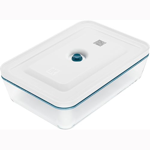 ZWILLING Fresh & Save Airtight Glass Food Storage Containers with Lids, Meal Prep Containers, One Size, La Mer