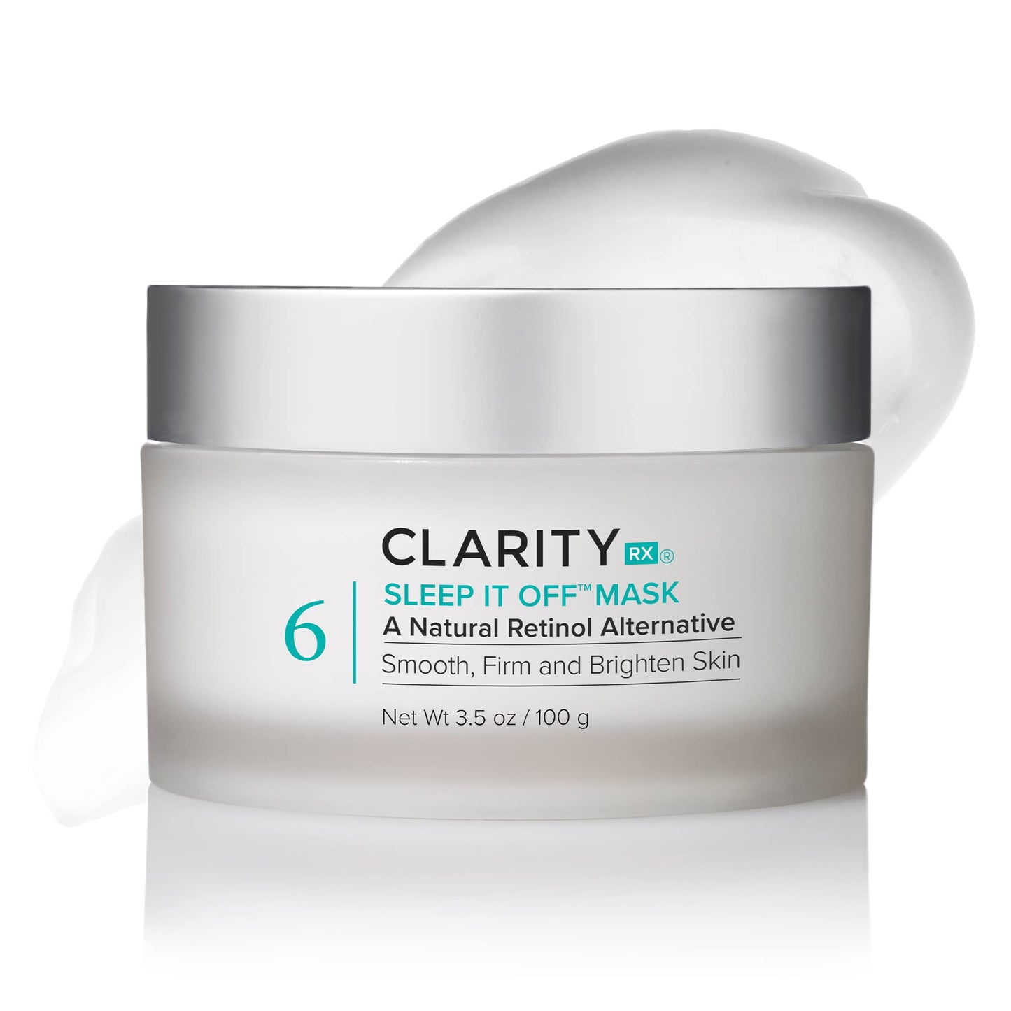 ClarityRx Sleep It Off Natural Retinol Alternative Overnight Treatment, Anti-Aging Face Mask, Natural Plant-Based Leave-On Moisturizer, Minimizes Dark