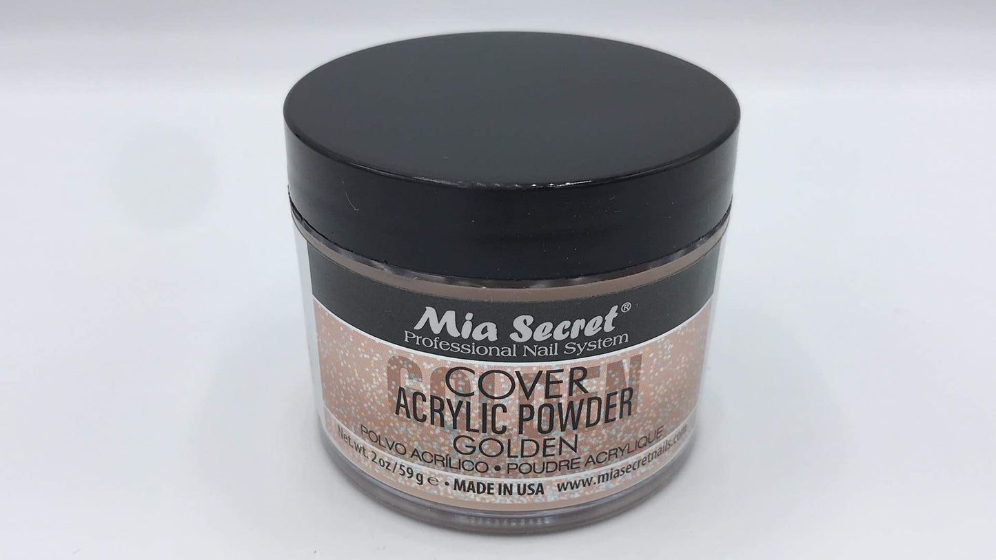 Mia Secret Professional Nail System Cover Acrylic Powder New item 2020 ! (2oz COVER GOLDEN) Beauty & Personal Care Mia Secret