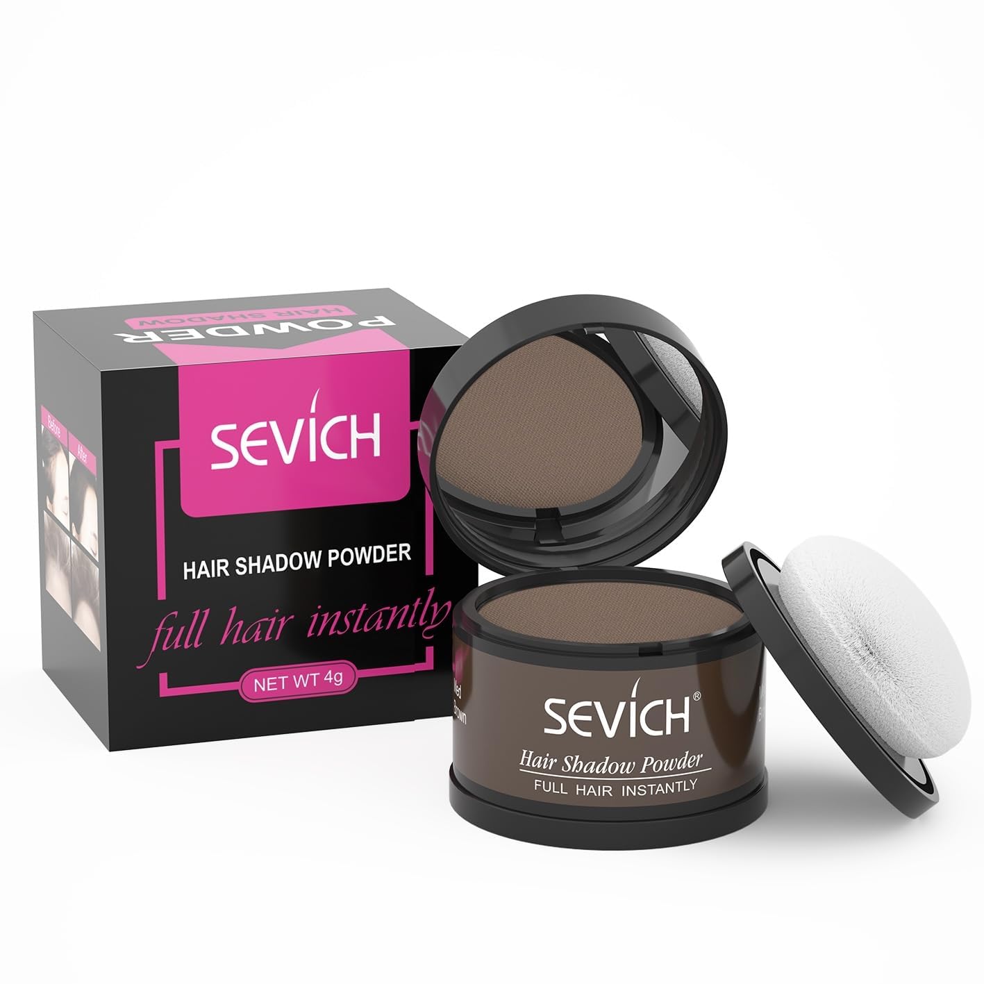 Sevich Hairline Powder,Instantly Conceals Hair Loss, Root Touch up Powder, Hair Shadow Toppers for Women & Men, Touch Up for Thinning Gray Hair Beauty and Personal Care SEVICH Default Title