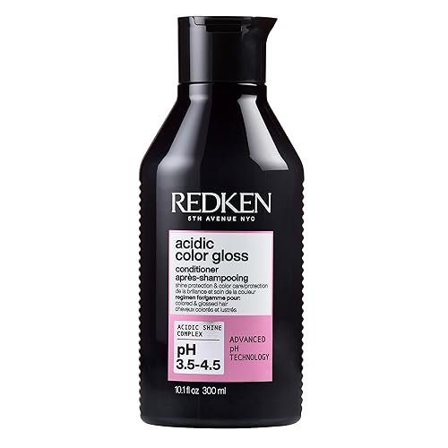 Redken Acidic Color Gloss Conditioner - Protects Vibrancy, Salon-Grade Hair Shine, For Color-Treated Hair, 10.1 Fl Oz