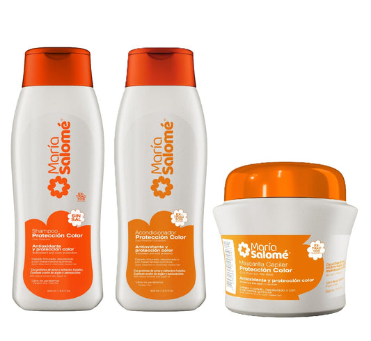 María Salomé Maria Salome Color Care protection Kit for Dyed, Bleached or Chemically treated Hair - Shampoo 13.5 fl.oz. + Conditioner 13.5fl.oz. +